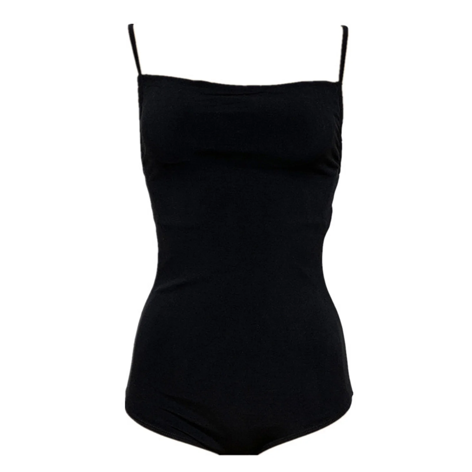

Women's Sexy One Piece Swimsuit Sexy Square Neck Backless Swimsuit for Summer Beach Basics Wear