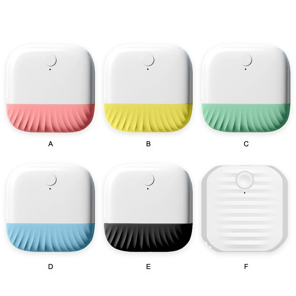 

Tuya Key Wallet Handbag Tracker Loud Noise Alarm Plastic Bluetooth-compatible Rechargeable Locator Accurate Pink