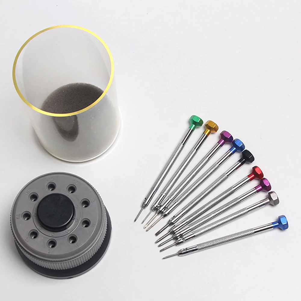 9Pcs/set Watch Strap Link Pins Watches Tools Band Removal Watchmakers Tool Alloy Steel Watch Screwdriver Watch Repair Kit