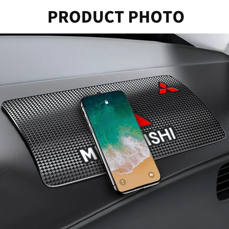 Автомобильный нескользящий коврик для внутренней панели телефона силиконовая