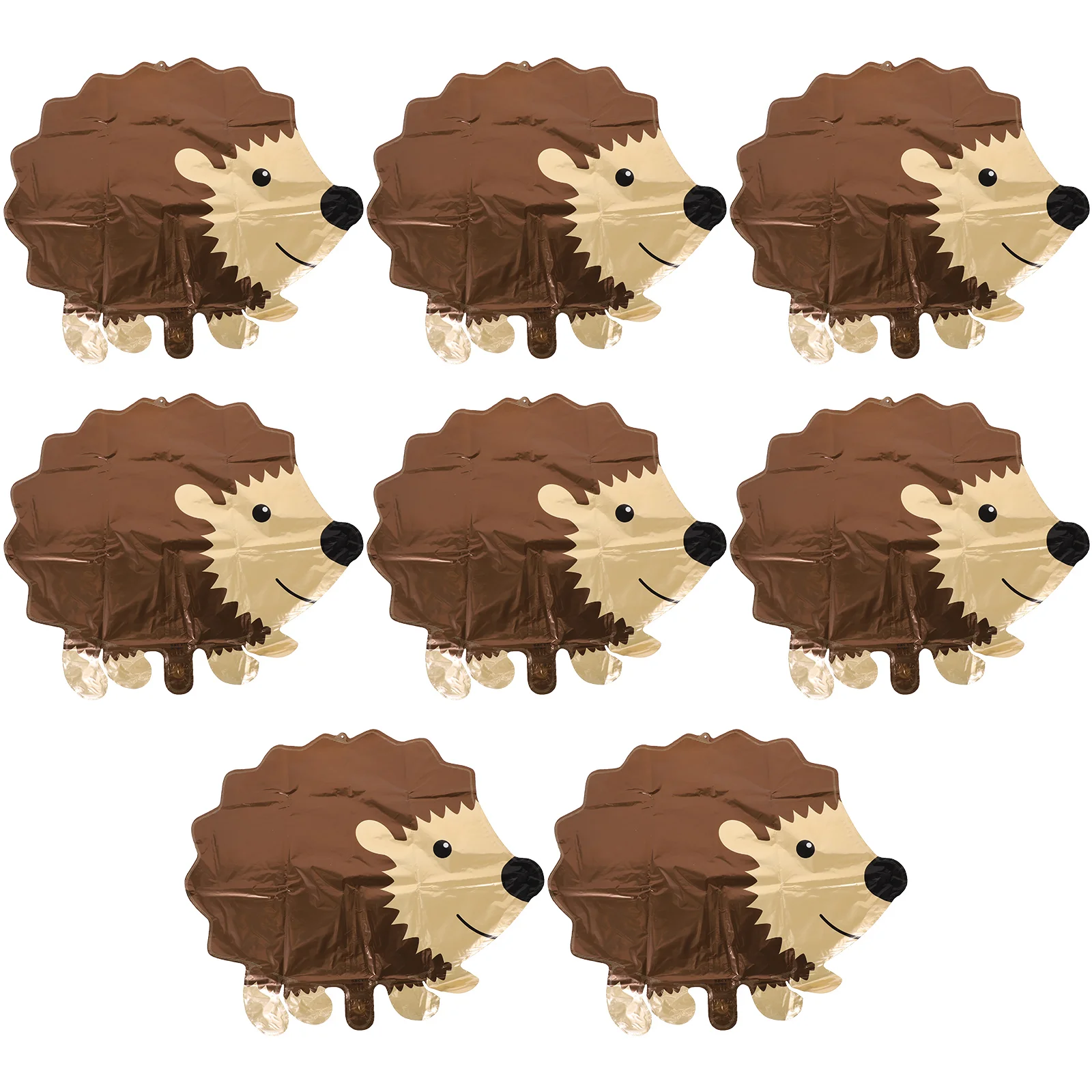 

Balloons Animal Party Balloon Hedgehog Birthday Animals Aluminum Cartoon Woodland Decoration Helium Jungle Kids Head Decorations