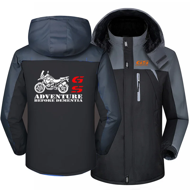 

NEUE Winter Jacke Männer für GS ADV Windjacke Winddicht Wasserdicht Verdicken Fleece Outwear Outdoorsports Mantel