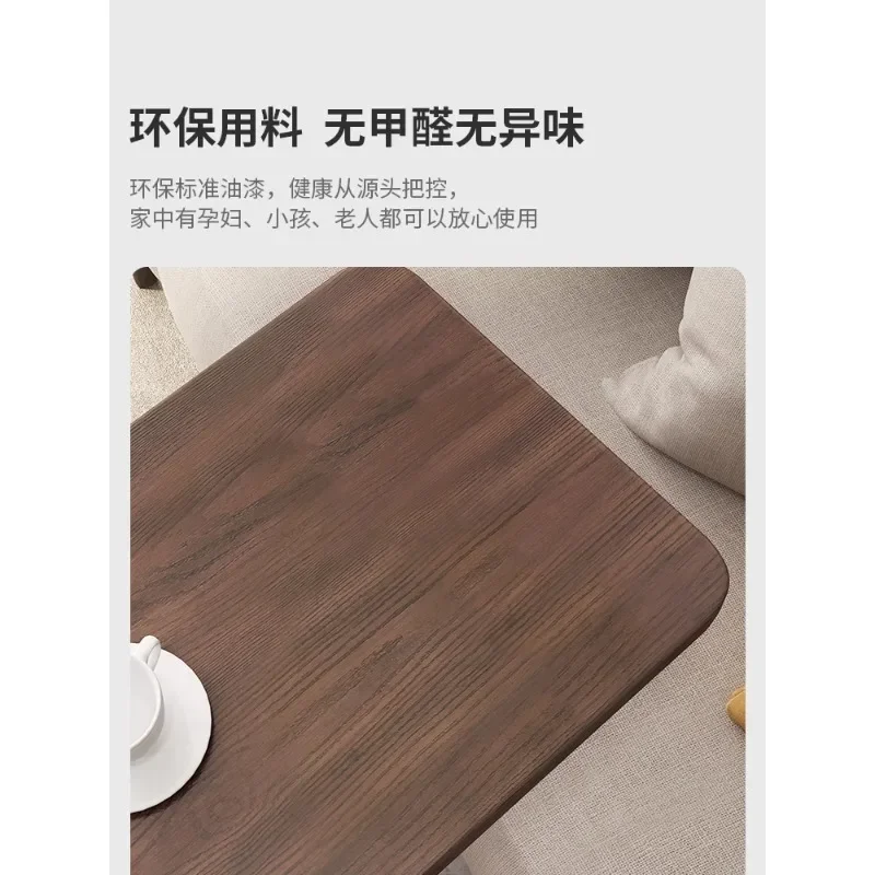 Угловой столик из цельной древесины Тип C U угловой прикроватный для маленькой