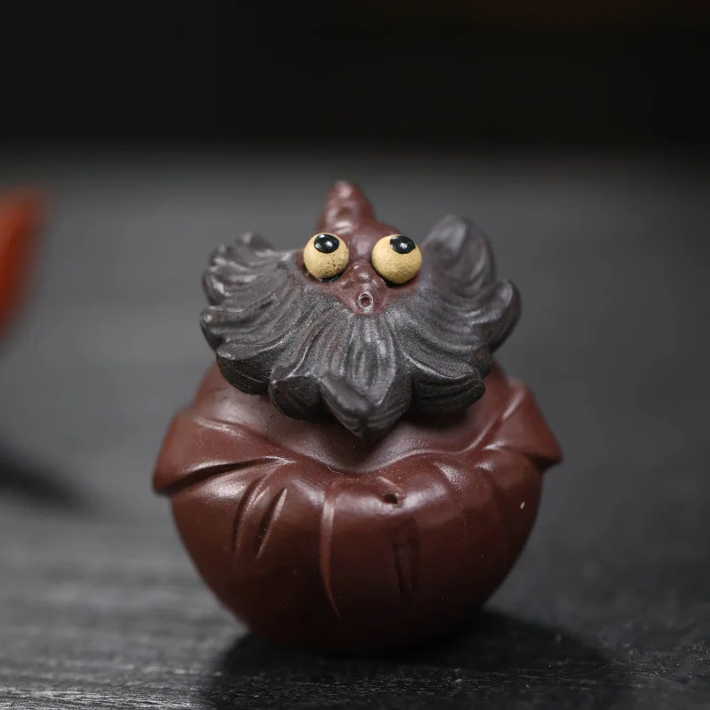 

Фиолетовый глиняный чайный питомец BRTRINBSY TEA