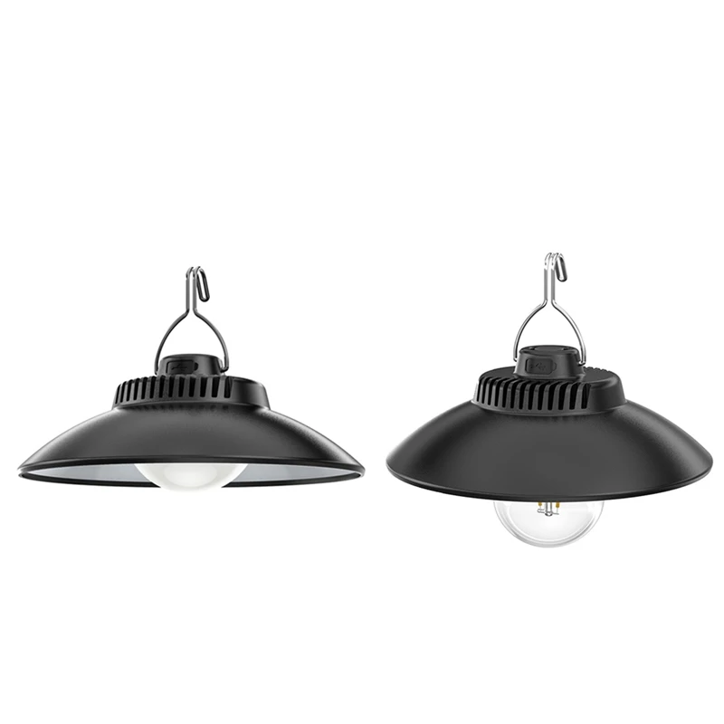 

Водонепроницаемый фонарь для кемпинга, USB Type-C, с крючками