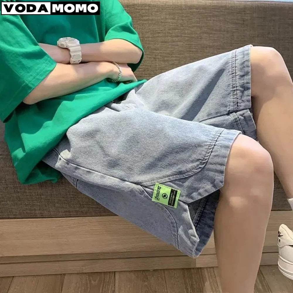 Джинсы мужские классические трендовая Корейская версия Новинка лета 2023