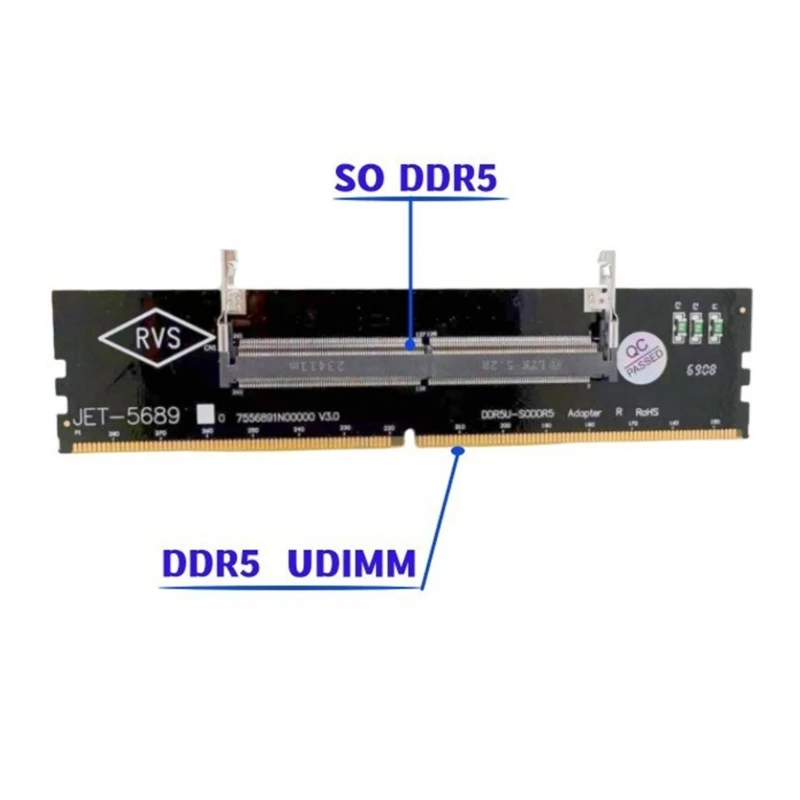Модернизированная память DDR5 для ноутбука до SO UDIMM Тестер памяти адаптера