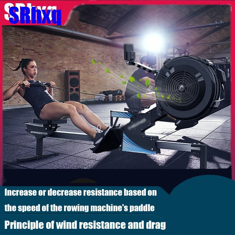 Динамометр для гребли с сопротивлением ветру двухгусеничное