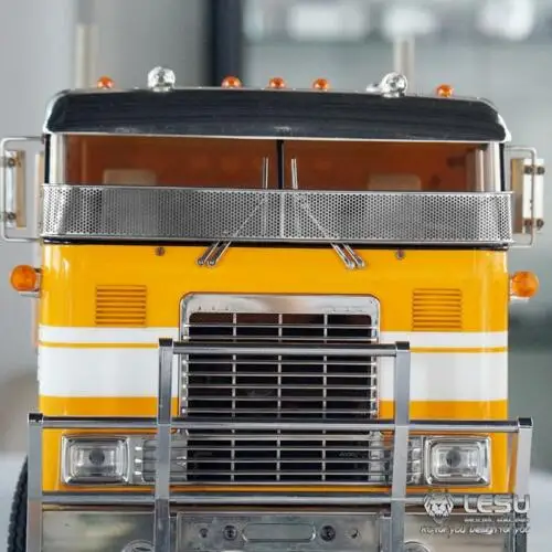 Фото LESU RC Запчасти Металлическая защитная сетка для 1/14 DIY Tamiyaya RC Globe Linera Трактор Грузовик Модель TH11435 №3
