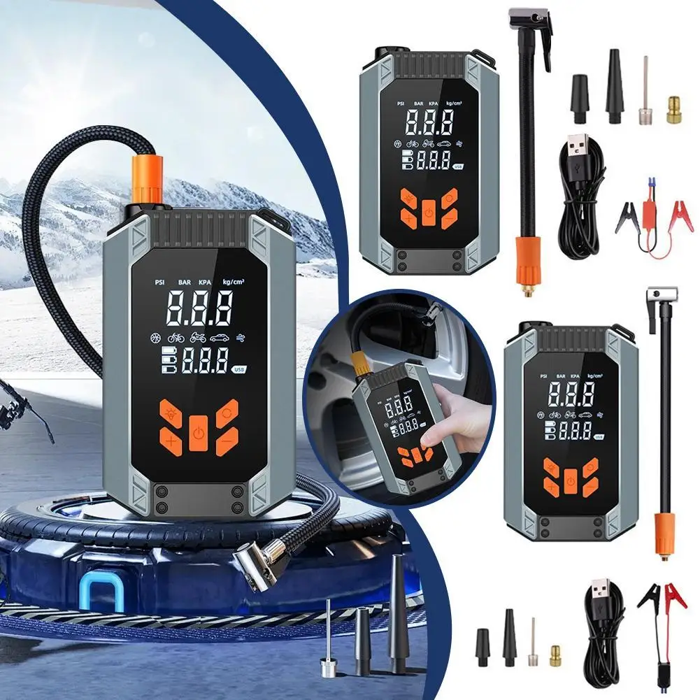 Автомобильный аварийный стартер автомобильный беспроводной литиевый надувной