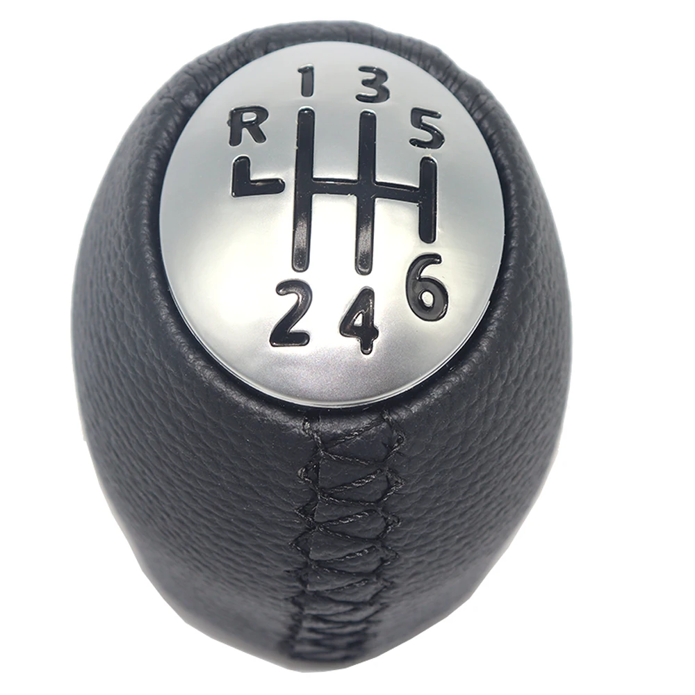 Ручка переключения передач кожаная, 6 скоростей, для Renault Duster Dacia Nissan Terrano 2012 2015 Laguna Megane CC Nissan Interstar