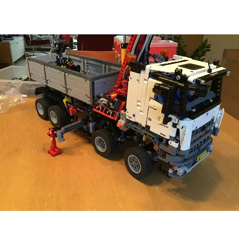 MOC-24674CustomRC 42043 модификация грузового автомобиля строительный блок модель 2807