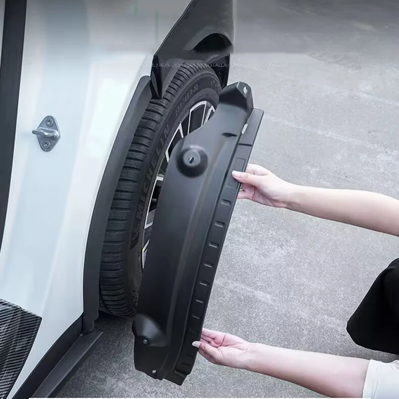 

2 шт. автомобильные брызговики для Zeekr 7X CX1E 2025 ~ 2026 внутри брызговики брызговики заднее колесо часть крыла аксессуары