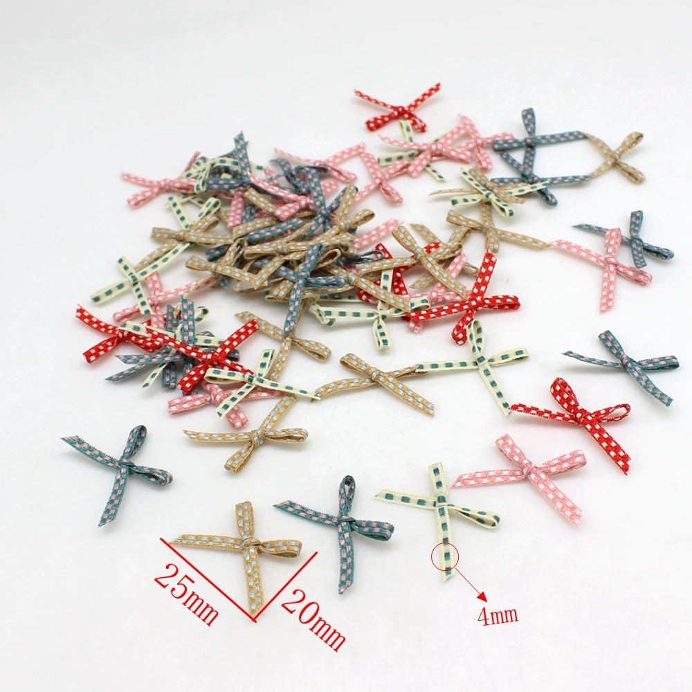 Маленький галстук-бабочка из полиэстера и атласа украшение для свадьбы сделай