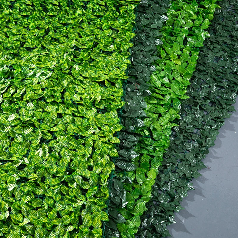 

1 Pc 1m Artificial Faux Ivy Leaf Hedge Screening Roll Privacy Fence Screen Decor Panels For Outdoor Garden Hedge Decoration