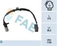 

FAE 79299 FOR CRANKSHAFT POSITION SENSOR AVENSIS 2007 (name.)