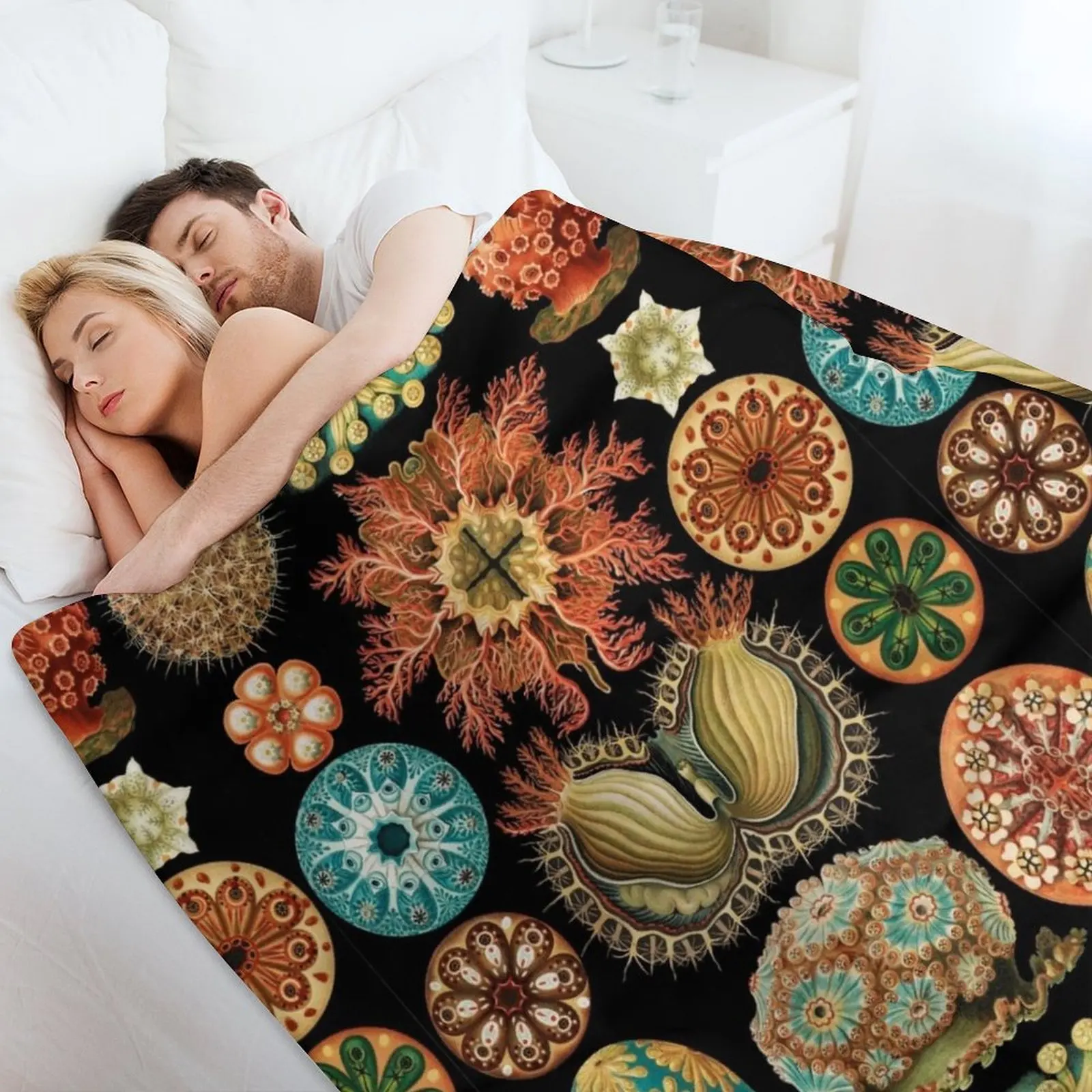 Асцитацея-морские сквирты бросать одеяло модные диваны на заказ Хэллоуин одеяла