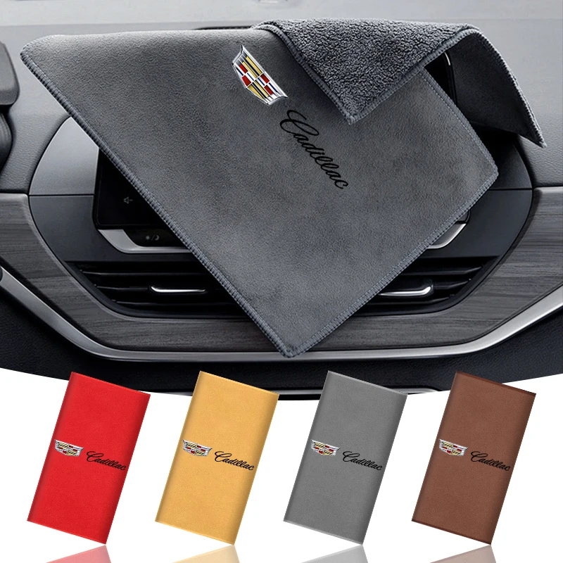 

Car Cleaning Towel Automobile Washing Glass Rags For Cadillac Escalade Tiburon Deville Seville XT5 XTS CTS BLS SLS DTS SRX Metal