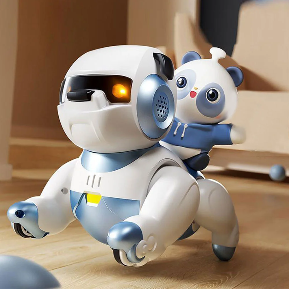 Мини-электронная игрушка для собак с литиевой батареей робот-собака
