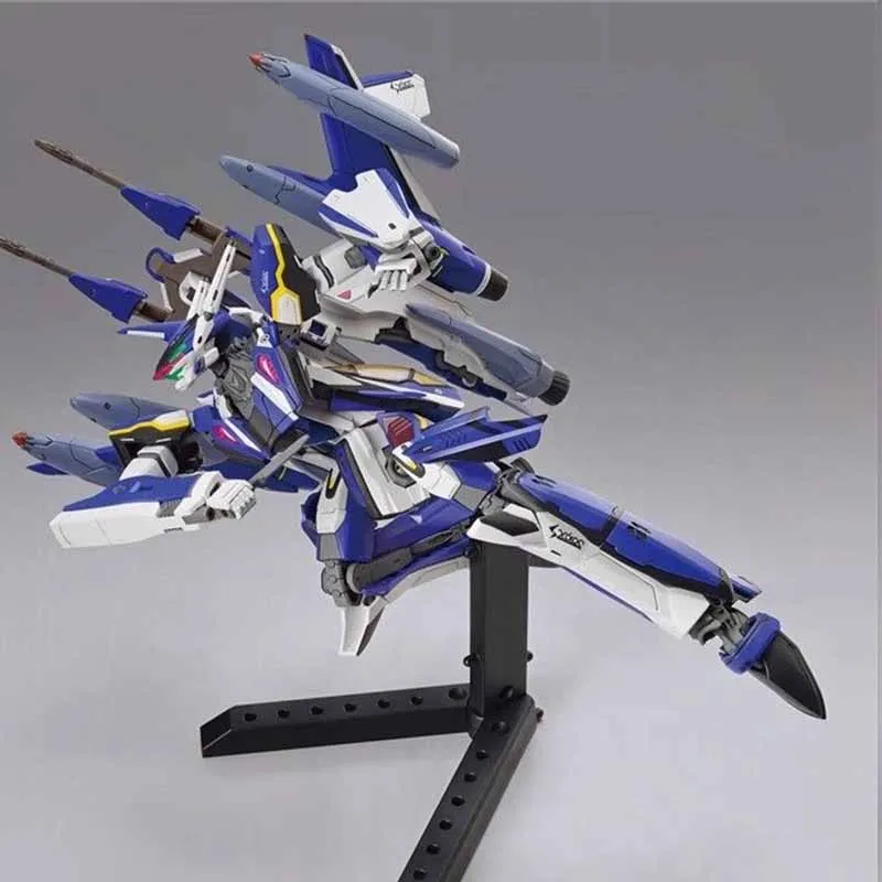 Bandai Original GUNDAM HG The Super Dimension Fortress Macross SHORTCUT YF-21 Аниме Фигурка Сборка Модель Игрушки