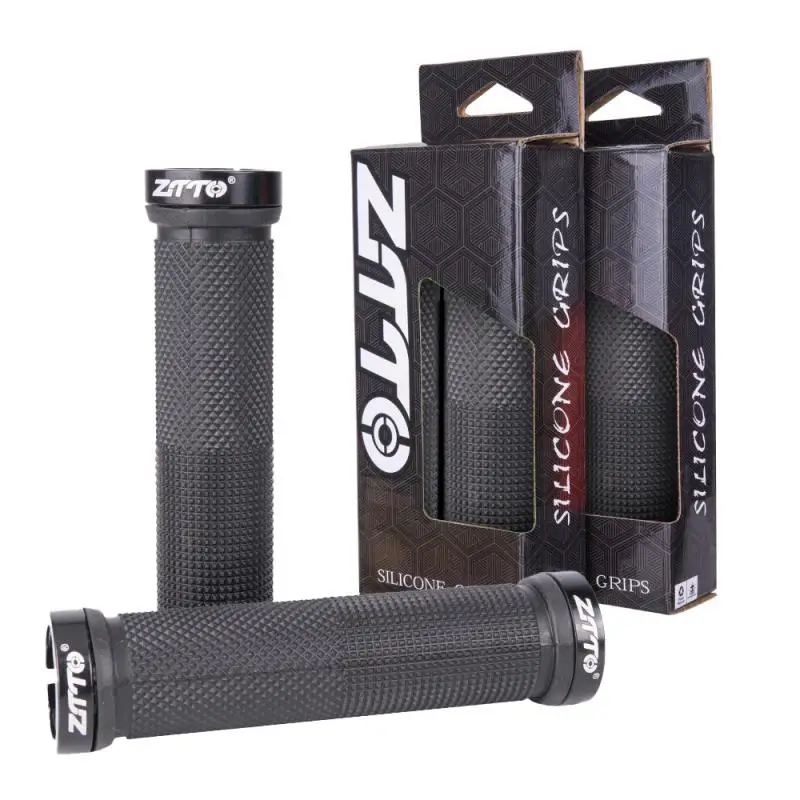 

Rubber Anti-slip Ручки Велосипедные Ultralight Bicycle Handlebar Grips Shock Absorption MTB Mountain Bike Grips Bicycle Parts
