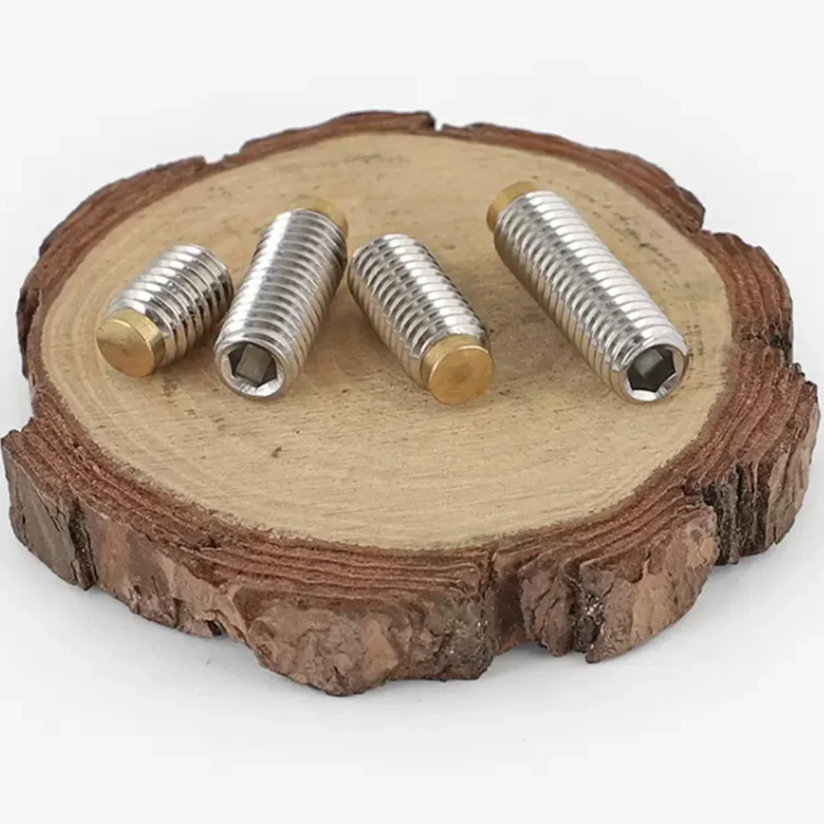 Буферные винты из нержавеющей стали M6M8M10M12 с латунной головкой