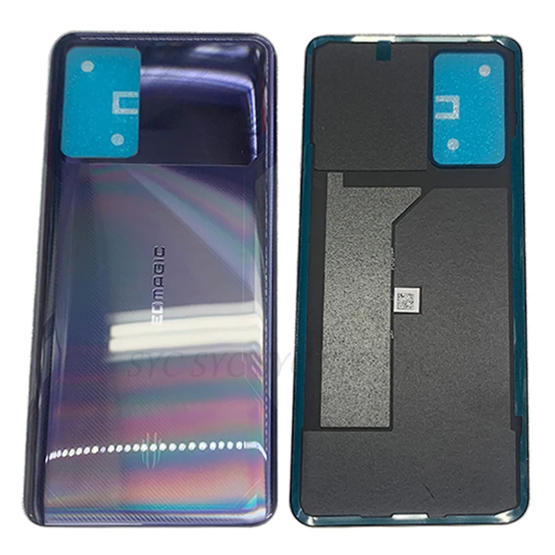 Крышка батарейного отсека задняя крышка для ZTE Nubia Red Magic 6R с логотипом запасные