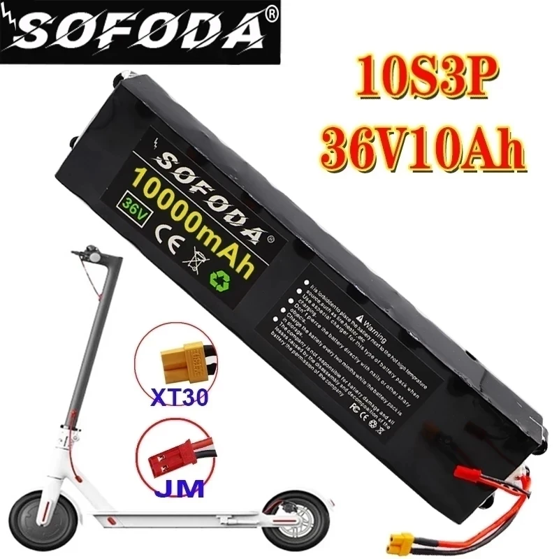 2022 36V 10A Scooter Battery Pack for Xiaomi Mijia M365 Battery pack , Electric Scooter, BMS Board for Xiaomi m365 bateria m365