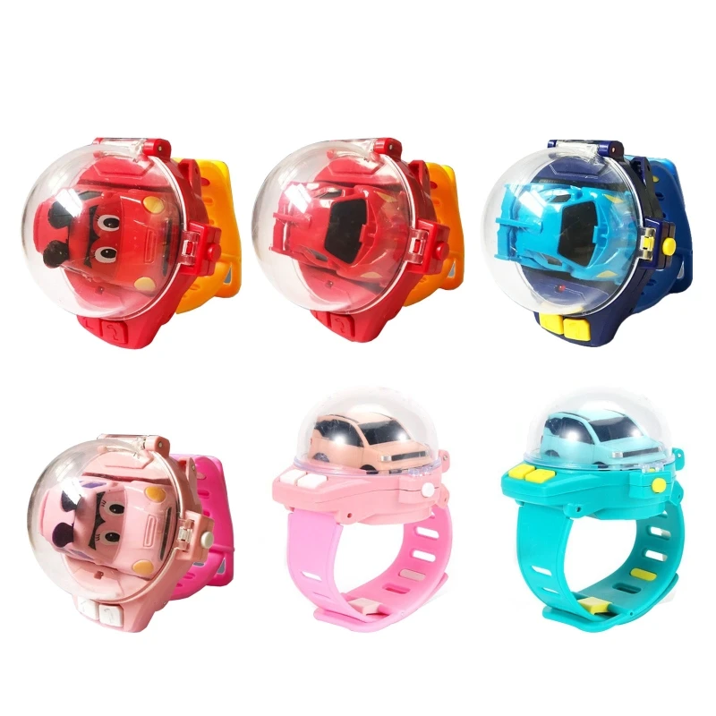 

Носимые мини-часы для автомобиля с дистанционным управлением, трюковая машина, R/C игрушка для мальчиков и девочек, подарки для вечеринки P31B