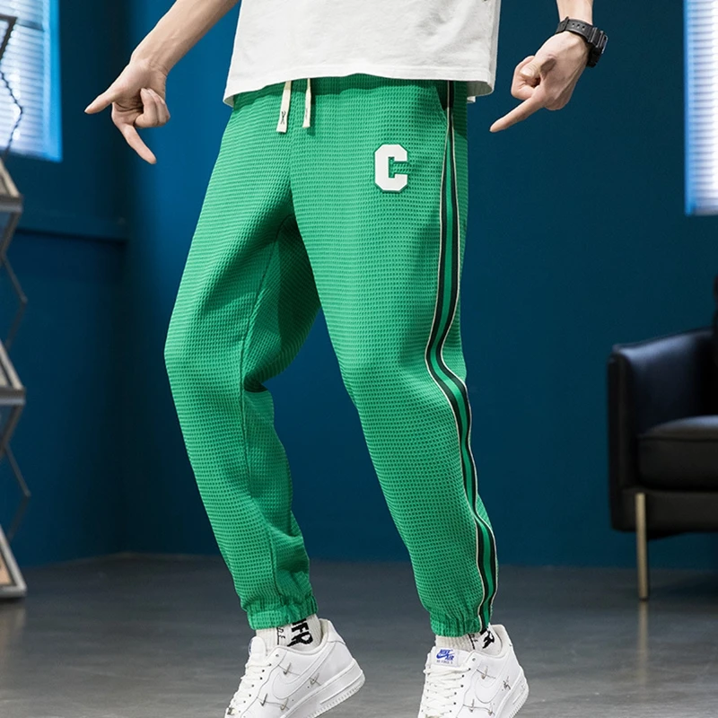 

Side Striped Sweatpants Men 2022 Brand New Jogger Pants Men Fashion Streetwear Hip Hop Trousers Male Loose Fit Harem Pants