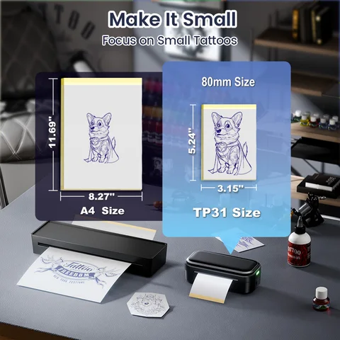 Бумага для трафаретов Zodzi для термопринтера TP31