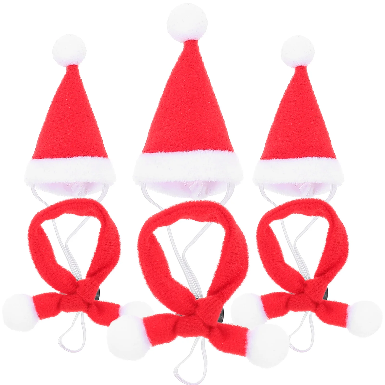 

Hat Pet Christmas Dogscarf Santa Cat Mini Costume Hats Decorfor Set Small Party Chickenheaddress Animal Bottle Rabbit Lizard