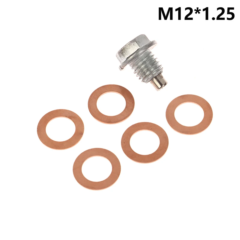 

1 шт., модификация автомобиля, магнитные всасывающие сливные пробки, винты с 5 прокладками, неодимовый магнит, болт из нержавеющей стали, сверхмощная масляная пробка