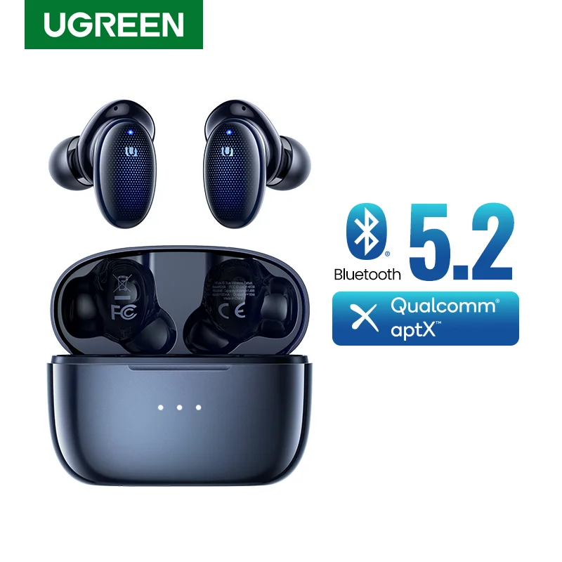 

[промокод: 300VIP ][С 29 По 31 июля] [Скидка 300 руб. при покупке от US 2500 руб] UGREEN HiTune Беспроводные наушники TWS, Bluetooth наушники aptX, чип Qualcomm, беспроводные наушники Bluetooth 5,0