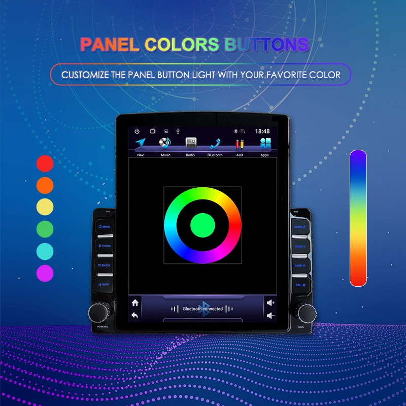 Автомагнитола 9 7 дюймов вертикальный экран Tesla Android GPS для RENAULT DUSTER/2010-2014 NISSAN TERRANO