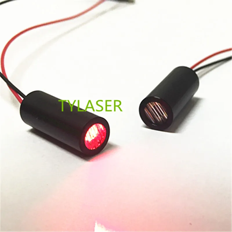 TYLASERS D10x26mm 650nm 50mW 100mW Red Cross Line Laser Module Industrial Grade APC Driver for Cutting Machine