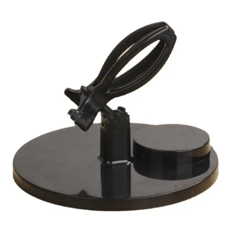

Curved Design Display Stand 5colors Nail Bottle Holder Adjustable Nail Polish Glue Fixing Clip Nail Enhancement Tool New