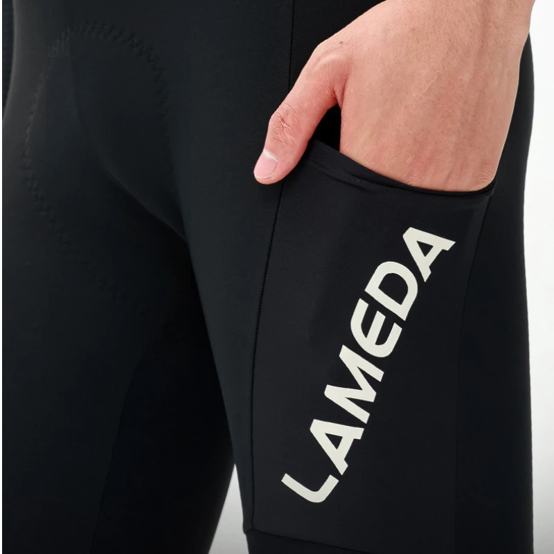 Lameda велосипедные брюки мужские с высокой талией для тепла амортизирующие