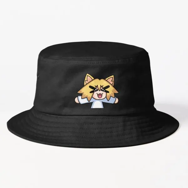 Neco Arc Yelling Bucket Hat  Bucket Hat Sport Mens Women Fishermen Summer Caps Boys Sun Black Hip Hop Outdoor Solid Color Casual