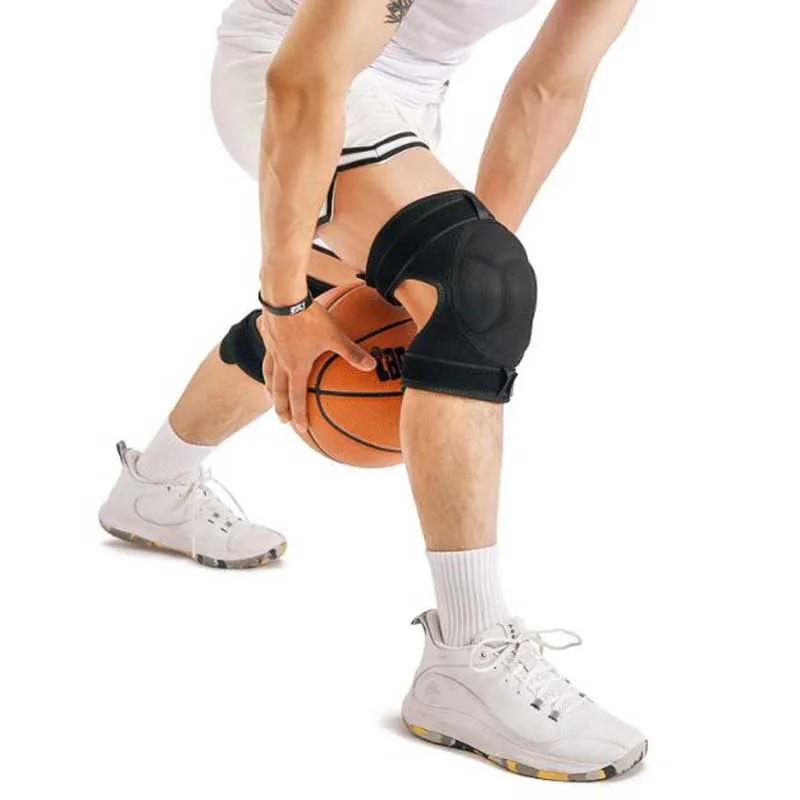 Professional Kneepad Brace Protective Sports Knee Pads Thick Sponge for Football Volleyball Extreme Sports Anti-Slip Collision