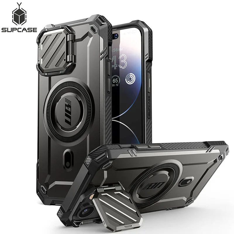 

SUPCASE для iPhone 14/для iPhone 13, чехол UB Mag XT, полноразмерный Прочный чехол с крышкой камеры, совместимый с MagSafe
