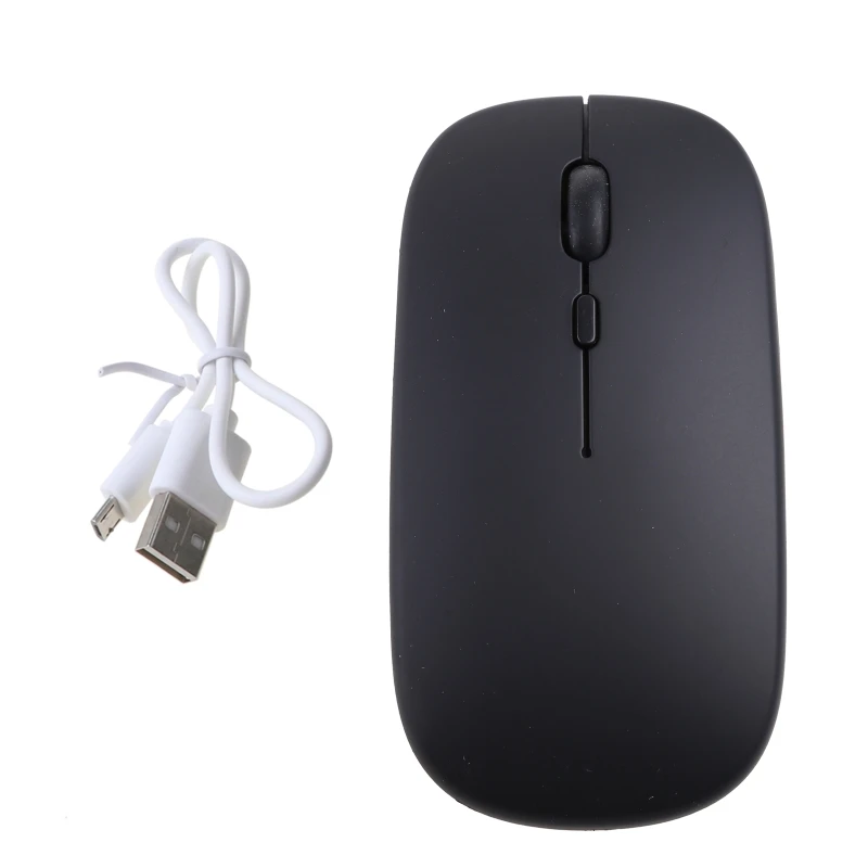 

Laptop Lightweight Portable Mouse 2.4G Rechargeable Wireless Mouse White/Black