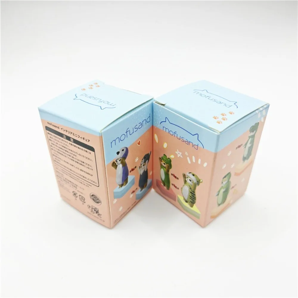 Экшн-фигурка Каваий Mofuseands из ПВХ милый кот животное головной убор кукла