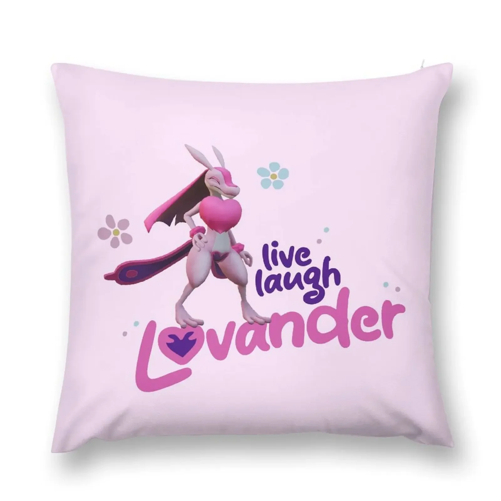 Palworld Lovander улыбающийся живый смех любовь цветы пледы подушка наволочка