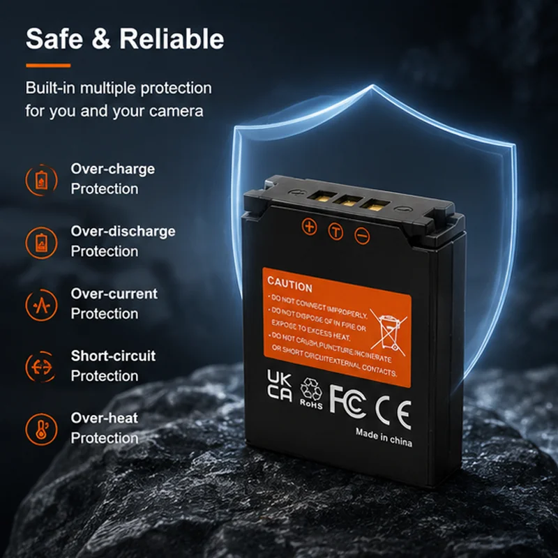 Фото Аккумулятор 2200 мАч DB-120 DB120 для Ricoh GR IV GR4, сменный литий-ионный перезаряжаемый аккумулятор для камеры, аксессуары с высокой емкостью №4