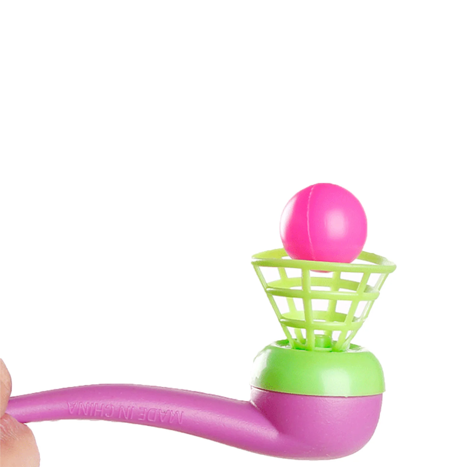 

Suspension Blowing Ball Floating Blow Pipe Balls Magic Classic Toy Funny Balance Pipe Ball Toys For Children Toddlers Kids Race