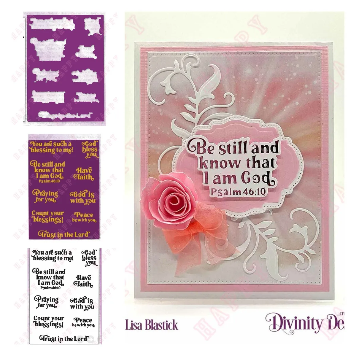 

2022 Hot New Bold Blessings Cutting Die and Stamps Hot Foil Scrapbook Diary Diy Decoration Embossing Template Greeting Card Mold