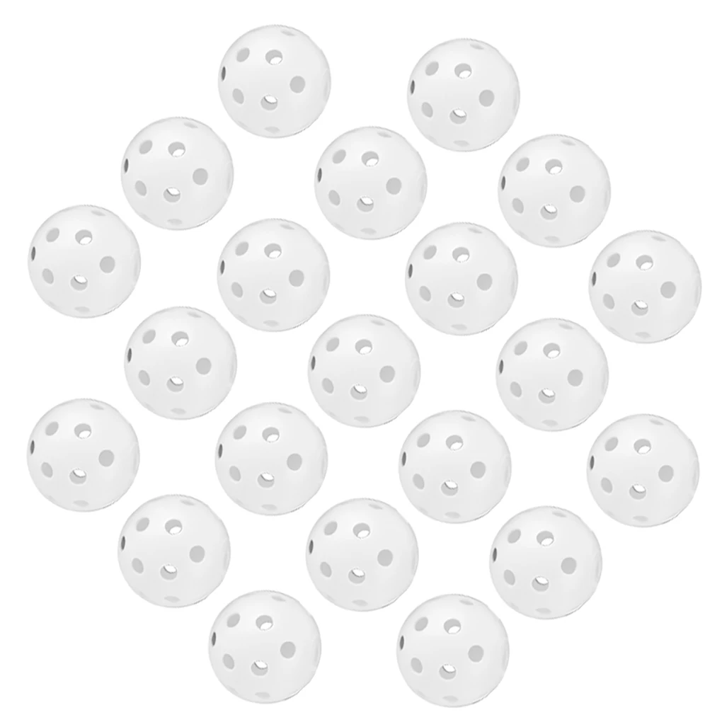 

Golf Balls Airflow Hole Outdoor Exercise Safety Perforated Anti-shock High Resilience Sports Gifts for Men Kids Lover