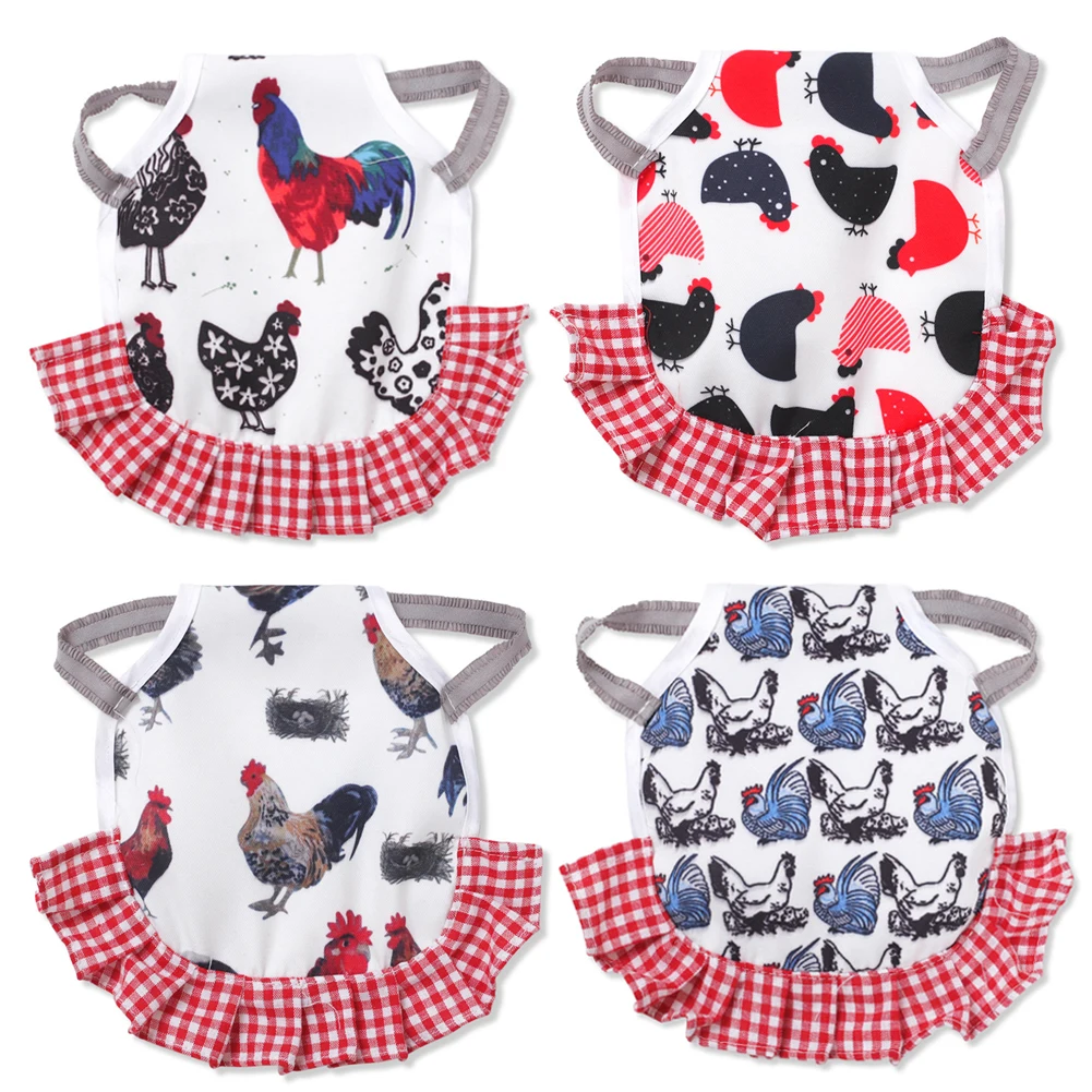 

Protection Apron Chicken Adjustable Pet Hen Duck Clothes Hen Poultry Chicken Saddle Feather Frame Wings Back Protector