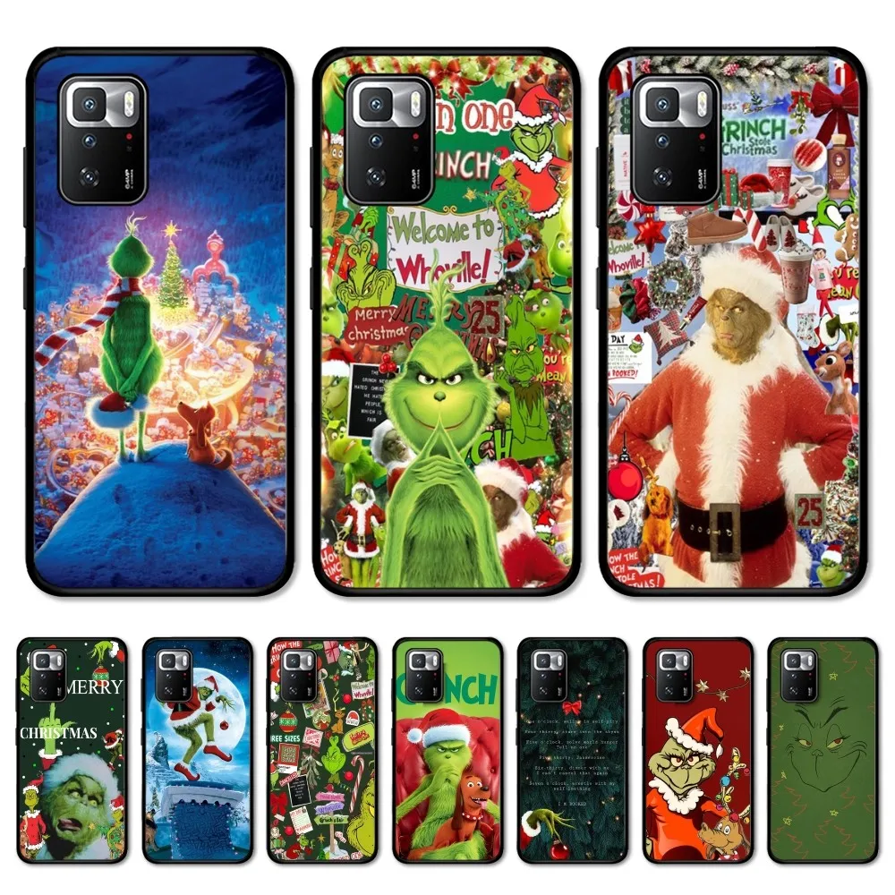 Чехол для телефона C-Christmas G-Green M-Monsters Redmi Note 4 X 5 A 6 7 8 T 9 9S 10 11 11S 11Epro Poco M3 Pro